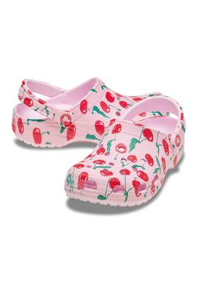 211008-6ZW Classic Fresh Fruits Clog Terlik Pembe Image 2
