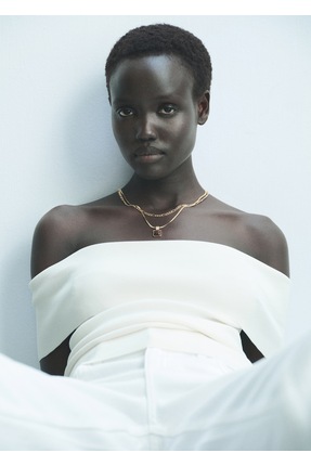 Çift zincirli kolye Image 1