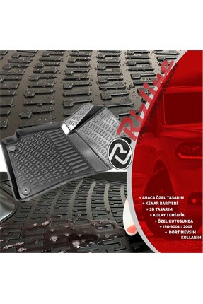 Fiat Egea Cross 2020+ /Egea HB 3D Havuzlu Paspas Image 2