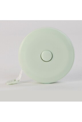 1.5 Metre Plastik Otomatik Mezura - 1 Adet Yesil Image 4