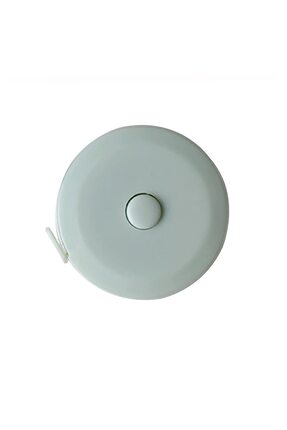 1.5 Metre Plastik Otomatik Mezura - 1 Adet Yesil Image 2