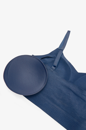 24 Saat İz Bırakmayan Lacivert Bralet Image 5