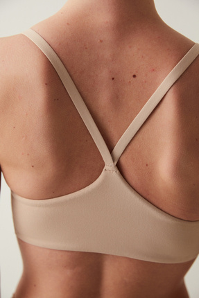 #Hiççamaşırı Bej Balensiz Süper Bralet Image 3