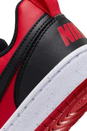Court Borough Low Recraft (GS) DV5456-600 Siyah-Kırmızı Kadın Spor Ayakkabı Image 7