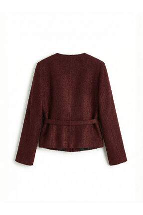 Çelebi Store'dan Kaliteli Parçalar Oval Roba Kadın Tüvit Ceket Image 6