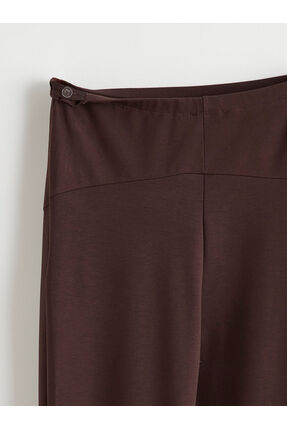 RMZ GİYİM FARKIYLA Karın Panelli Geniş Paça Kadın Eşofman Altı Image 2