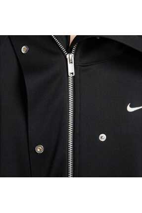 Sportswear Collection Crop Kadın Siyah Ceket Image 6