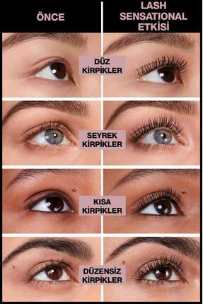 Lash Sensational Yelpaze Etkili Intense Black Maskara - Ekstra Siyah Image 1