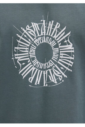 Sırt Baskılı İstanbul Tişört Loose Fit / Bol Rahat Kesim 0612449-71577 Image 5