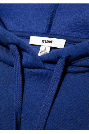 Logo Baskılı Sweatshirt Oversize/Geniş Kesim 1600361-70722 Image 7