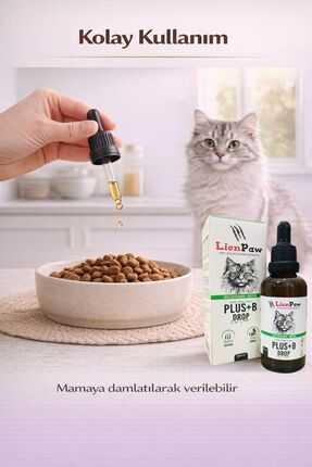 Kedi Tüy Dökülmesi Önleyici Multivitamin Damla Biotinli 50 ml Image 4
