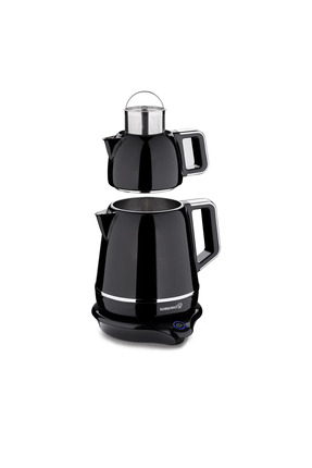 Demiks Elektrikli Çaydanlık SiyahKrom A332-04 Image 2