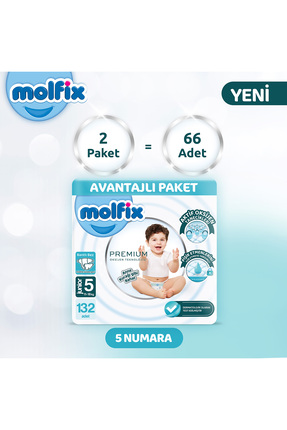 Premium Avantajlı Paket 5 Beden 132 Adet Image 1
