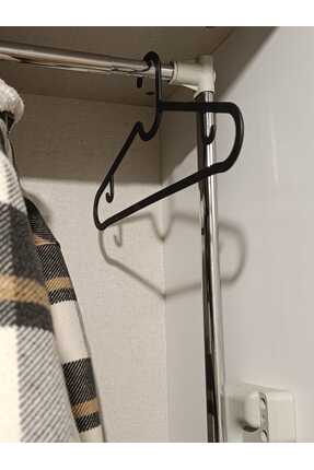 Siyah Elbise Askısı 10 Adet Decolife -spruttıg Image 5