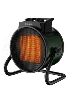 AT1H Elektrikli Isıtıcı Fan Gri | 3000W Hızlı Isınma, 3 Kademeli Ayar, Sessiz PTC Isıtma Tekno Image 0