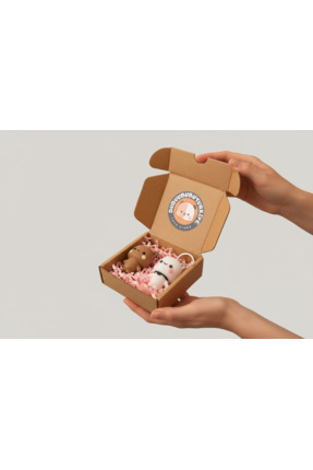 Dudu ve Bubu Çift Set Figür Anahtarlık Image 1