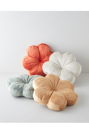 Artistic Bloom Dekoratif Kırlent 40 cm Kiremit Image 2