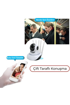 3mp Dış ve iç Mekan Ip Kamera speed Smith Image 6