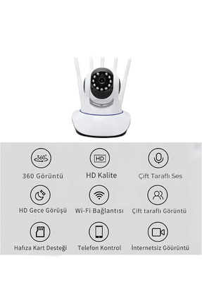 3mp Dış ve iç Mekan Ip Kamera speed Smith Image 3