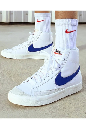 Blazer Mid 77 Vintage Erkek Spor Ayakkabı Beyaz Bq6806124 I-141 Image 0