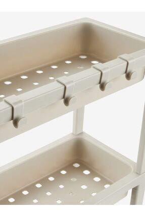 Çok amaçlı raf ünitesi bej Image 2