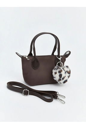 Kahverengi Omuz Askılı Kadın Çanta Image 1