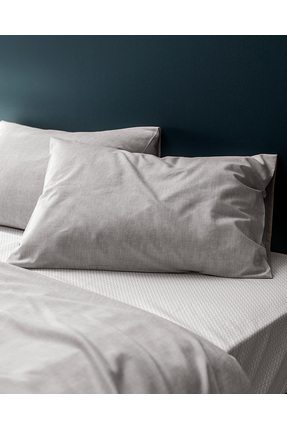 Delrico Çift Kişilik Pamuklu Baskılı Nevresim Takımı - Gri Image 2