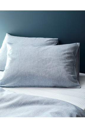 Delrico Çift Kişilik Pamuklu Baskılı Nevresim Takımı - Mavi Image 2