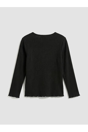 ESVAB • Modern & Seçkin Sıfır Roba Kalp Nakışlı Kız Çocuk T-shirt Image 2