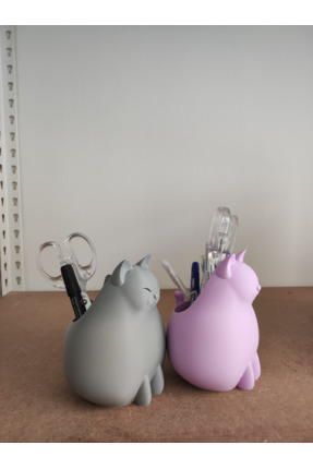 HEDİX KEDİLİ FIRÇA|KALEMLİK KUTUSU Image 1