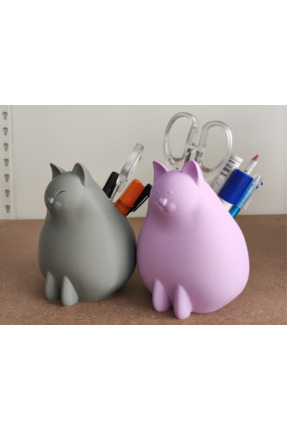 HEDİX KEDİLİ FIRÇA|KALEMLİK KUTUSU Image 0