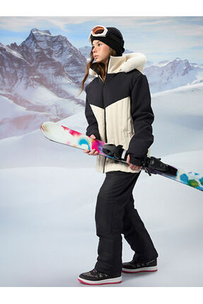 RMZ GİYİM FARKIYLA Beli Kordonlu Kız Çocuk Kayak Pantolonu Image 1