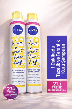 Açık Saç Tonları İçin Kuru Sampuan 200 ml x2 Image 0