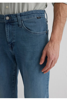 Jake Premium Blue Puslu İndigo Mavisi Jean Pantolon 0042287839 Image 7