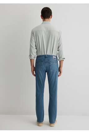 Jake Premium Blue Puslu İndigo Mavisi Jean Pantolon 0042287839 Image 5