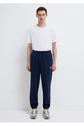 Erkek Lacivert M0010207-70497 Paça Lastikli Eşofman Image 3