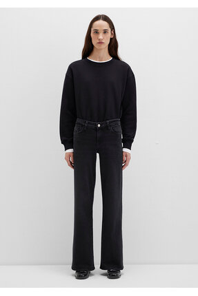 Deli Dolu Everyday Vintage Gri Smoke Jean Pantolon 1010483050 Image 3