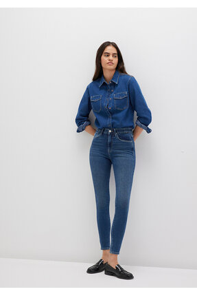 A.C.A.İ.P Move Indigo Mavisi Jean Pantolon 101065-33303 Image 0