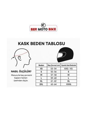 Jk 902 Mat Siyah Çene Açılır Motosiklet Kaskı Güneş Gözlüklü Image 4