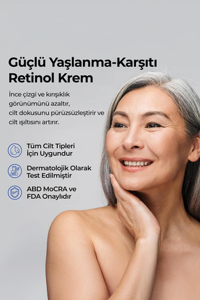 Vitamin A Kırışıklık Karşıtı Retinol Krem 50 g Image 1
