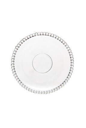 Girona 6'lı Cam Çay Tabağı Dayanıklı Cam Çay Tabağı Tabak Bardak Altı Image 5