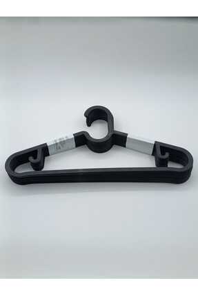 Siyah Elbise Askısı 10 Adet Decolife -spruttıg Image 0