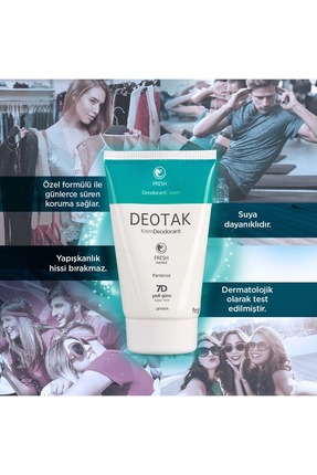 Mentol Ferahlığı 7 Güne Kadar Etkili Krem Deodorant 35 ml Image 3