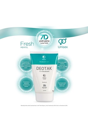 Mentol Ferahlığı 7 Güne Kadar Etkili Krem Deodorant 35 ml Image 2