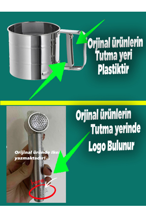 4 Lü Set, Idealısk Rende 2'li Çırpıcı Seti Koncıs Çelik Sarımsak Ezici Un Eleği Image 7