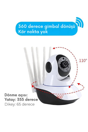 3mp Dış ve iç Mekan Ip Kamera speed Smith Image 5