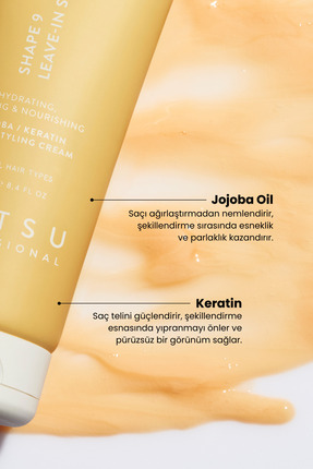 Shape 9 Durulanmayan Şekillendirici Saç Bakım Kremi 250ml Image 2