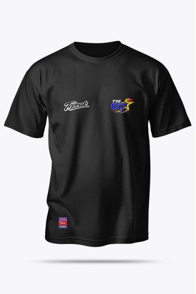 Toprak Razgatlıoğlu MotoGP Pramac Özel Tasarım Siyah Premium Tişört Image 4