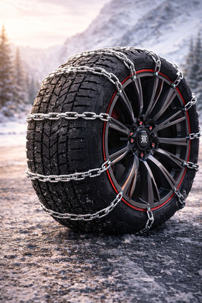 Pratik Araba Zinciri Kar Zinciri Araç Lastik Zinciri 13-14-15-16 Jant Uyumlu 10 Adet Image 1