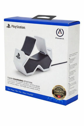 PS5 DualSense Şarj İstasyonu ( İTHALATÇI GARANTİLİ) Dock Lisanslı Twin Charging Station Image 1